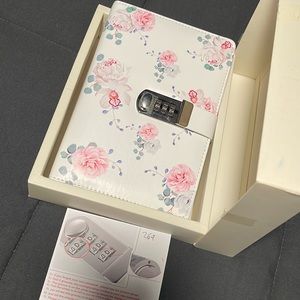 Password locking journal/planner
